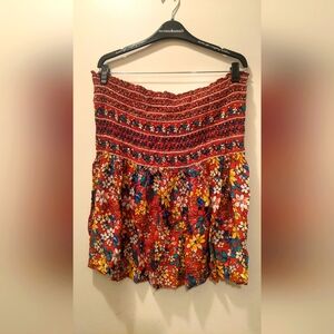 Shein Floral Boho Tube Top